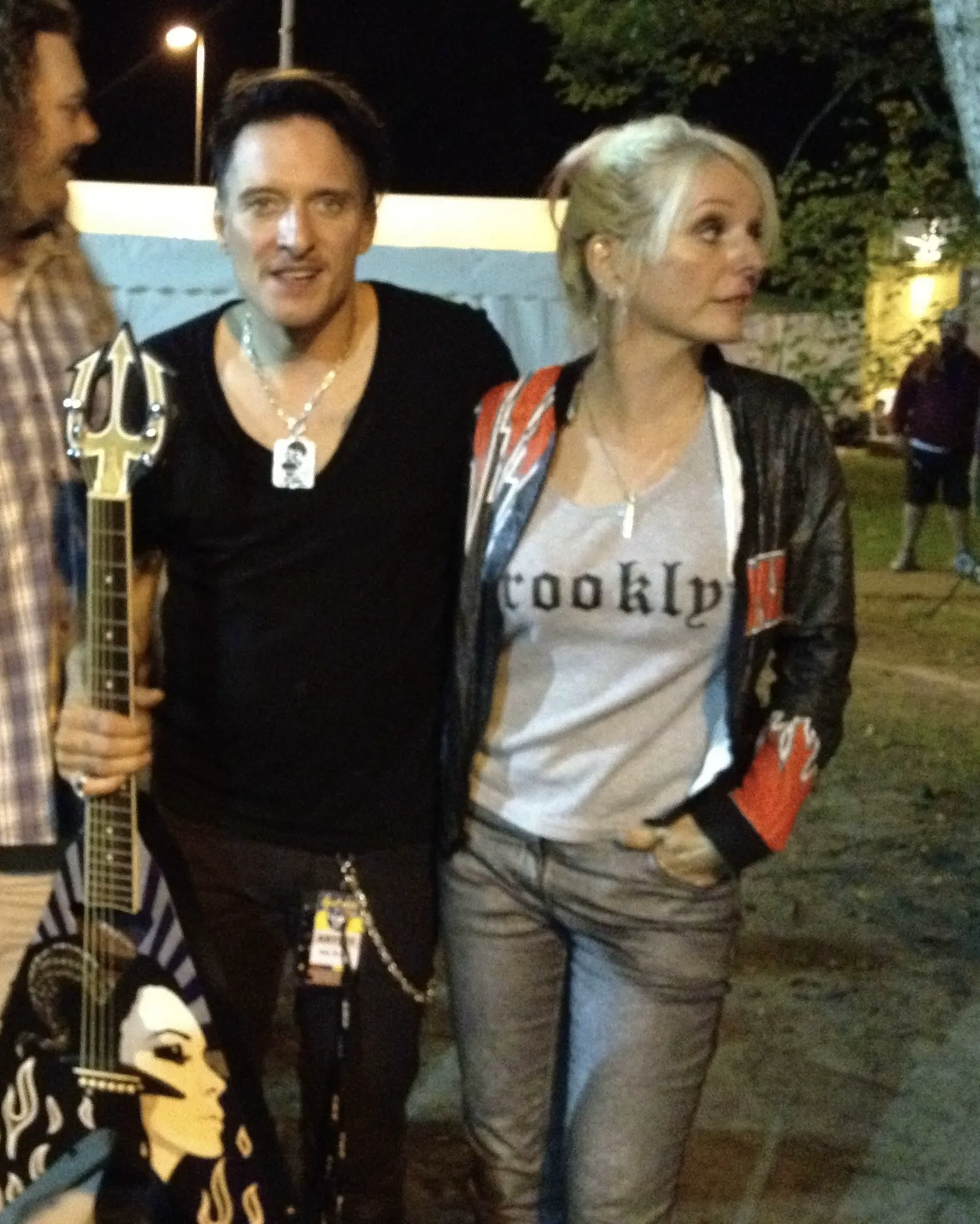 Bela B. backstage at Waldbühne Berlin — same show