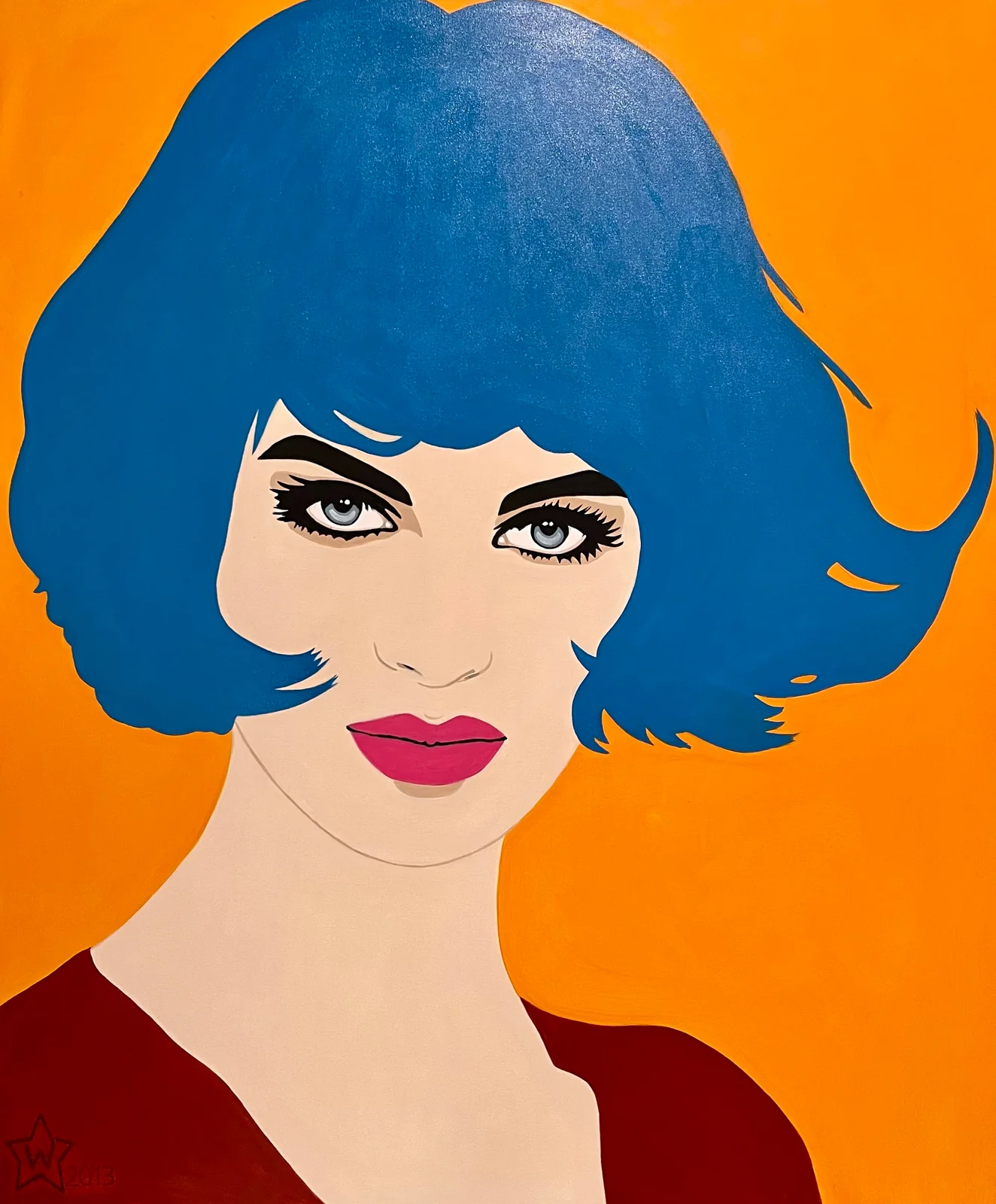 Pop art — studio work