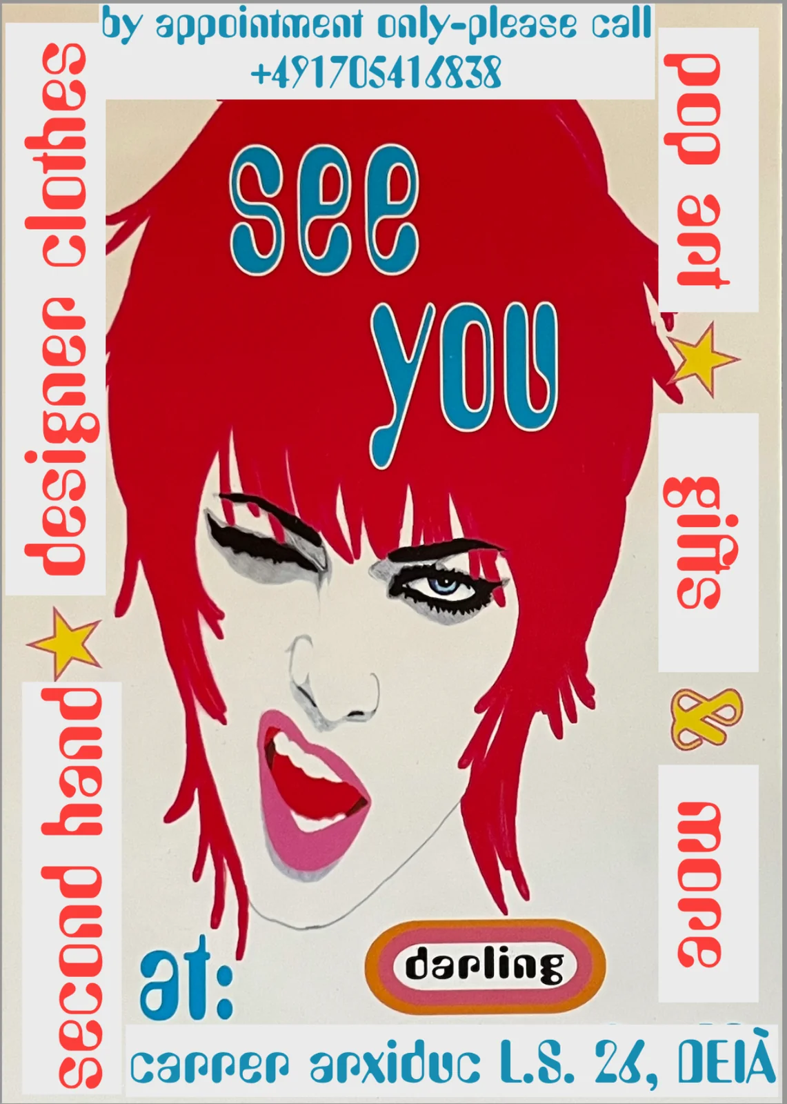Pop art — Deià garage sale