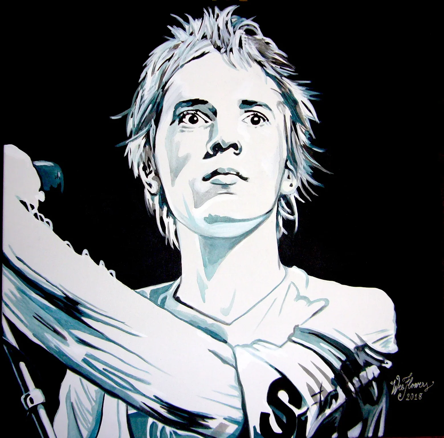 Portrait — Johnny Rotten