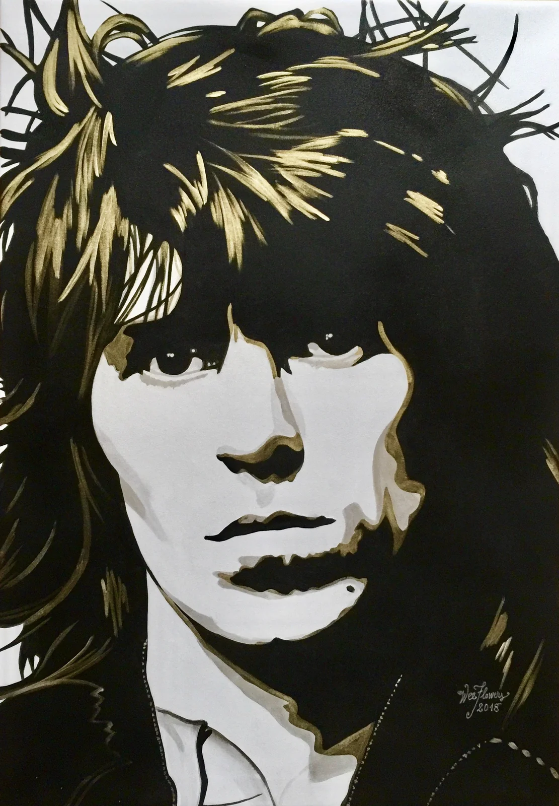 Portrait — Keith Richards